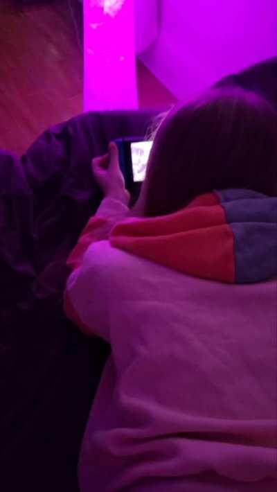 Being the very best girlfriend by catching dick while I also catch Pokémon😇