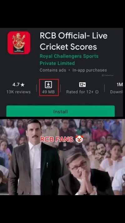 RCB Shitposting for real!