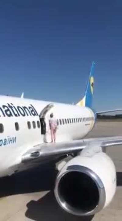 Passenger decided to 