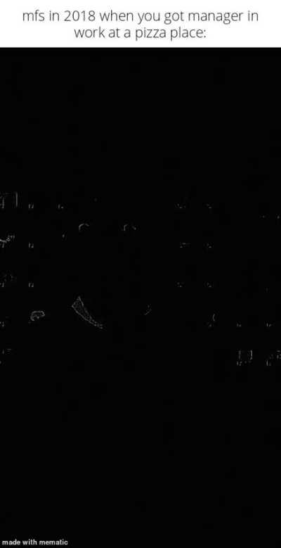 Was Work at a pizza place ever this serious? 💔