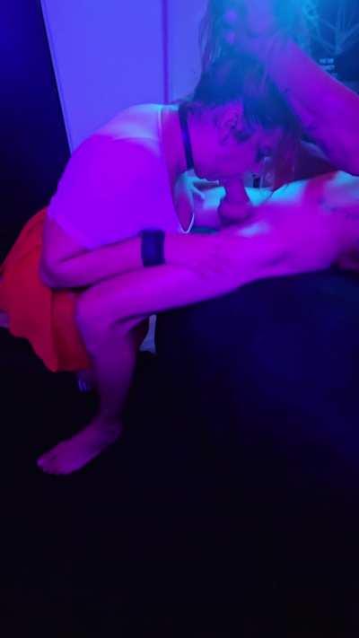 She learned to breathe around cock [oc]