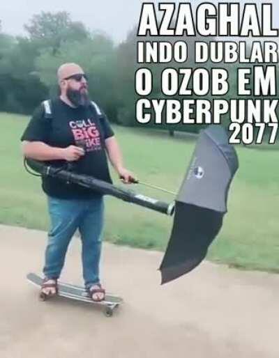 Muita satisfação em ver alguém como o Azaghal em um jogo como o Cyberpunk 2077!!!