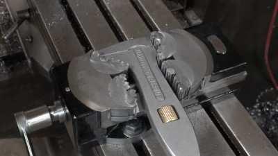 Vise for holding oddly-shaped objects (Patented in 1913)