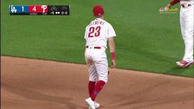 [Highlight] [Highlight] Kody Clemens has no time for Max Muncy's anger, robs him of a hit