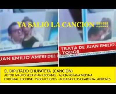 Ya salió el cuarteto del diputado chupateta