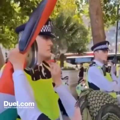 Funny, she deserved this unexpected men is the saviour on the cops