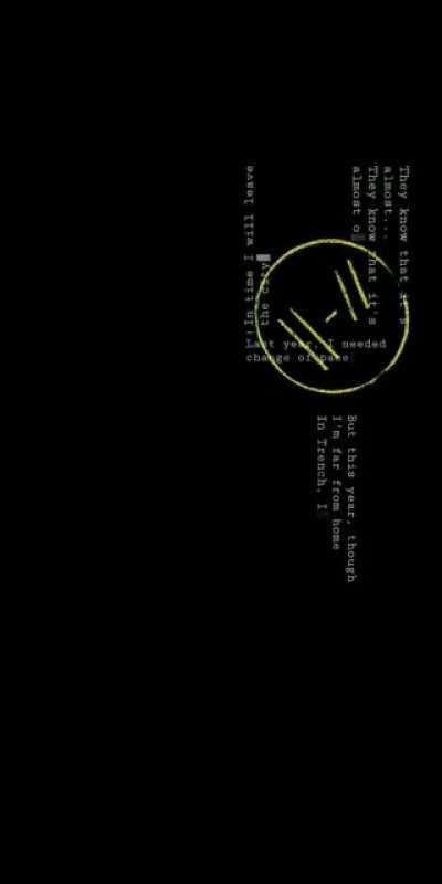 made an animated wallpaper [leave the city lyrics] hope you like it!