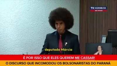 O discurso do deputado estadual Renato Freitas (PT-PR) que o tornou alvo do terceiro processo administrativo e pode perder o seu mandato.