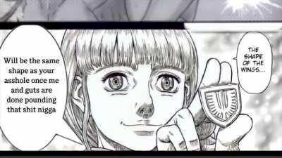 Guts and Rickert confront Griffith (new chapter leak)