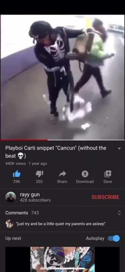 Imagine wlr drop an this the first thing you hear