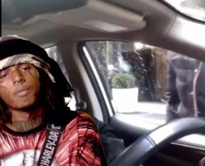 Zilla sings 33rd Blakk Glass while his psycho ex yells at him