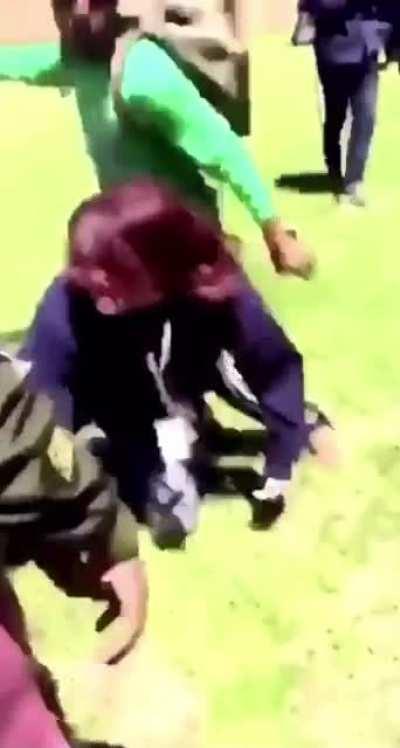 She thought she could just walk off