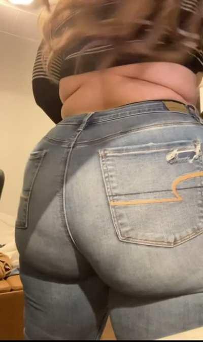 Sometimes I wonder how jeans even fit..