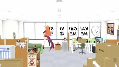 Kaigai Niki Meme Kensetsu goes on strike