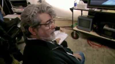 In honour of George's 76th birthday, here's a reminder of what happens when you bad-mouth R4 around him.