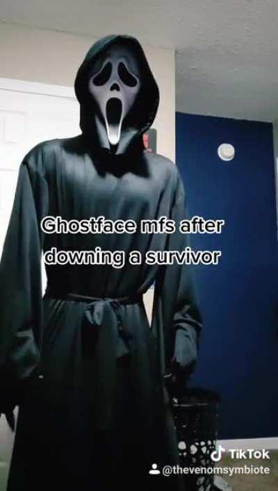 I may be THAT ghostface lol