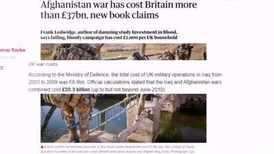 Afghan lives matter ...