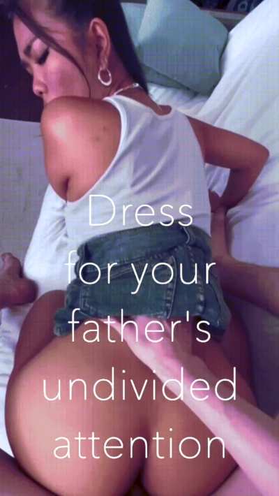 You should feel Daddy in your belly 