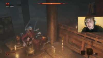 Mist Noble NG+7 No Upgrades/Skills/Items/Tools/Arts/Deflect/Dodge/Jump/StealthDeathblow, Charmless+DB Flawless