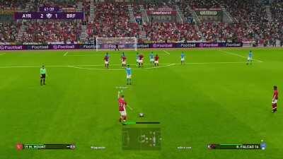 Audacious Haaland volley (ranked match MyClub)