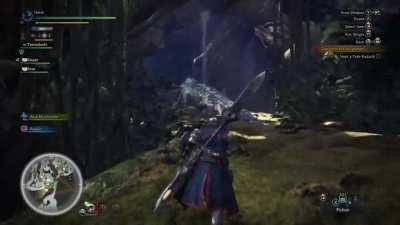 Clean finisher on Tobi kidachi