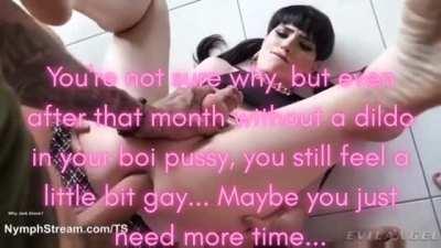 Straight Boys don't buy dildos, cutie!