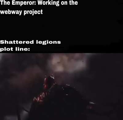 Yes I had this song playing while reading the horus heresy