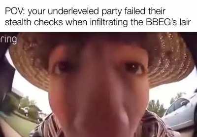 You feel a presence behind you…