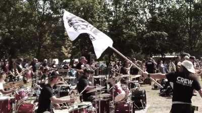 Linkin Park - New Divide played by over 400 rock musicians at the CityRocks festival