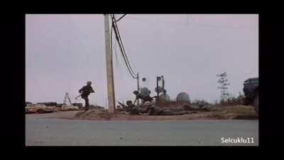 Veitnam Combat footage of events leading to Tet Offensive and eventually to the attack on Tan Son Nhut Air Base 1968(music not added by me)