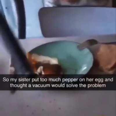 I believe this is more of a yoink but it still fits