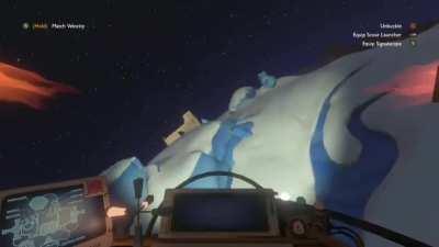 I was accidentally coming in a little too fast. Still don't know how I didn't hit the planet