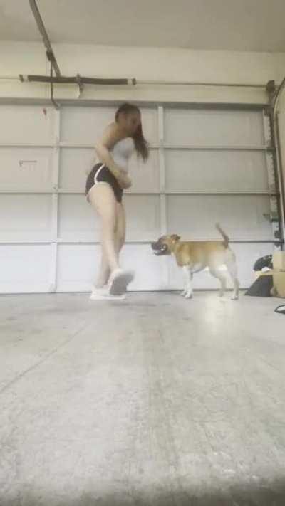 Trance will always make me dance. And Toby too :)