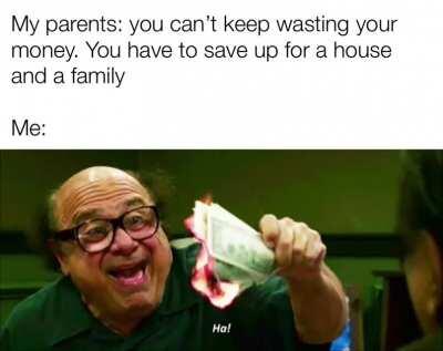 Don’t tell me how to be smart with my finances MOMMM