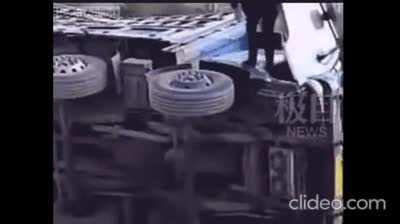 Poor Truck Driver, Just Can't Win...