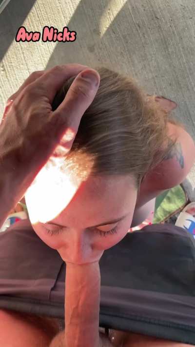 Met this guy at the beach.. one second we’re drinking negroni’s the next I’m choking on his cock and taking one of the biggest facials ever 