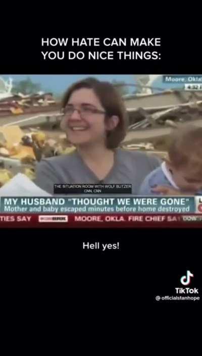 Thank God he saw that interview.