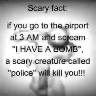 FED agents is chasing me rn