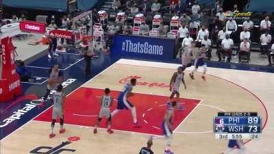 [Highlight] Embiid’s footwork and strength are too much for Gafford