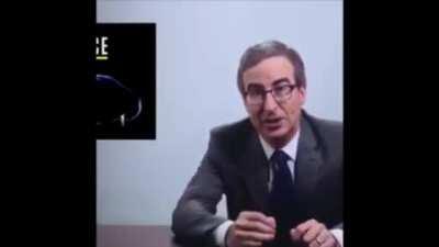 Oh my god, I can't believe John Oliver would say that
