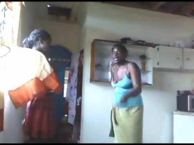 the girl showed up naked on Facebook. Her mother found out and here are the results