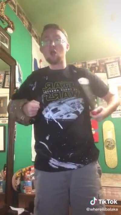 Definitely still lives with his parents