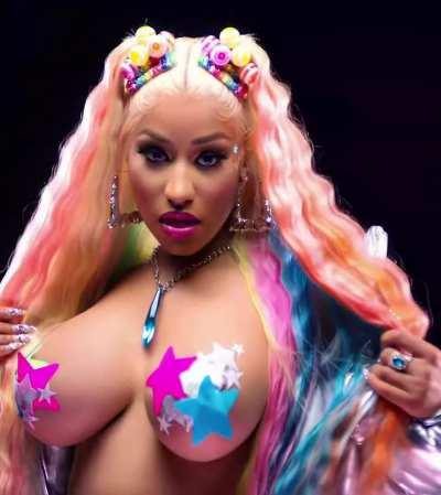 Who wants to help me jerk my thick cock and cum a big load to Nickis big tits and ass?