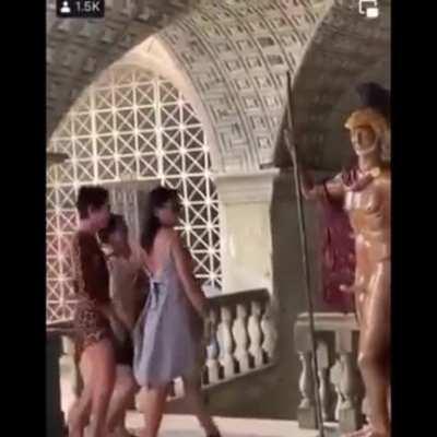 Thanks, i hate statues now