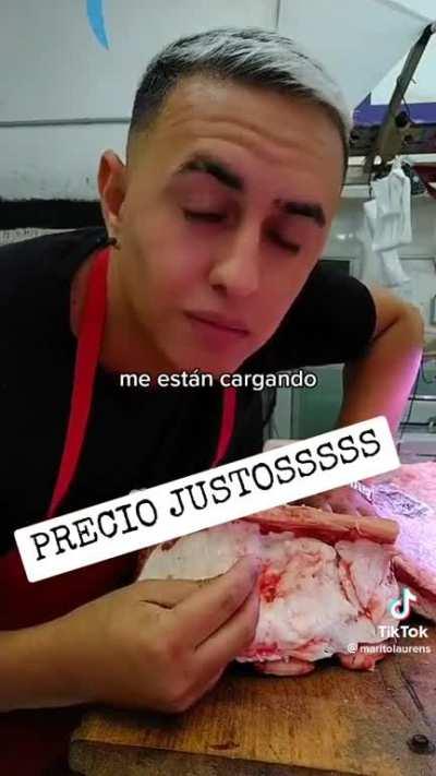 Carnicero habla de los cortes de Precios Justos: 