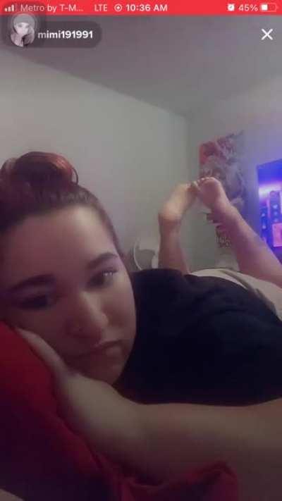 @mimi191991 was live from Sole 🦶🏻 Sunday!!