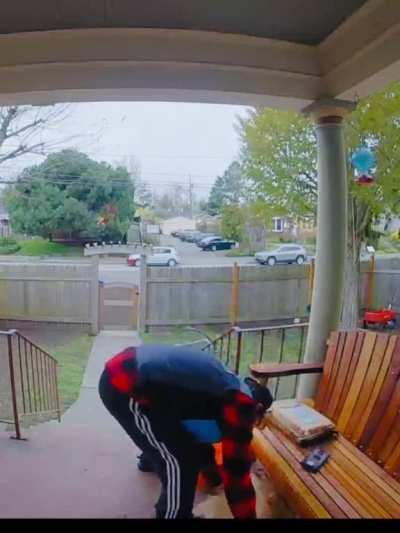 RiNg CaMeRa CaTcHeS dEliVeRy DrIvEr AbUsInG dOg