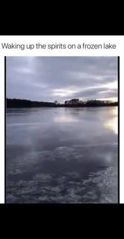 Imagine hearing this while trekking after sunset