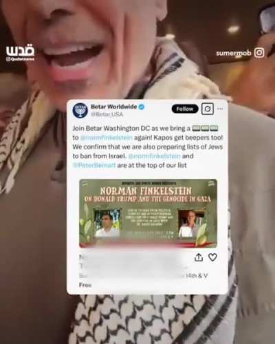 Betar group interrupts pro Palestine event with threats of violence against peaceful speaker and attendees