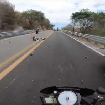 Motorcycle and speed